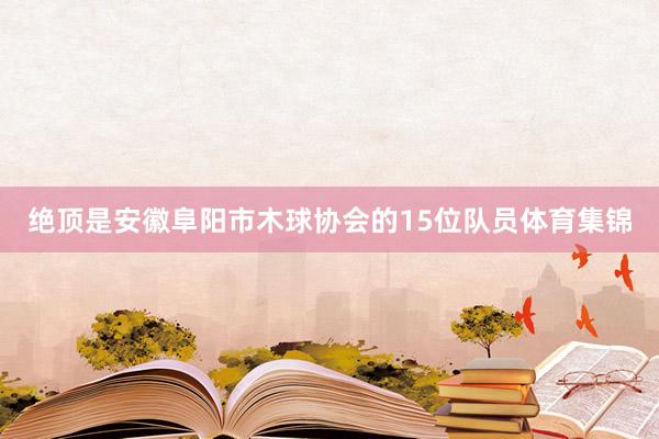 绝顶是安徽阜阳市木球协会的15位队员体育集锦