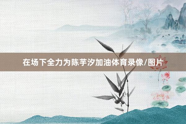 在场下全力为陈芋汐加油体育录像/图片