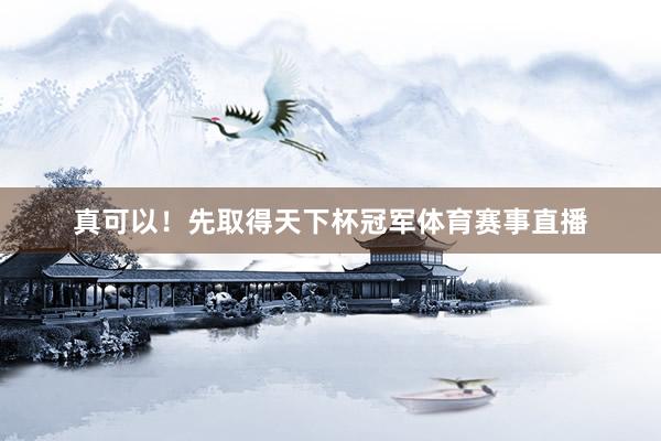真可以！先取得天下杯冠军体育赛事直播