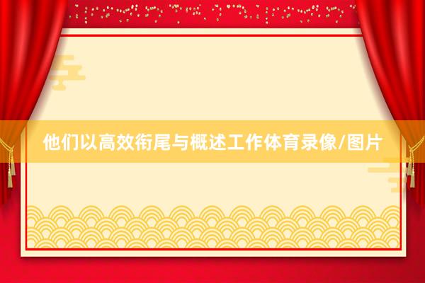 他们以高效衔尾与概述工作体育录像/图片