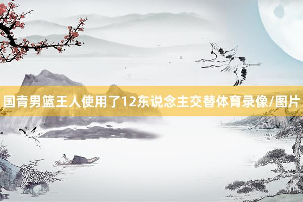 国青男篮王人使用了12东说念主交替体育录像/图片