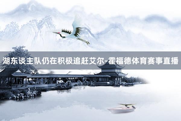 湖东谈主队仍在积极追赶艾尔-霍福德体育赛事直播