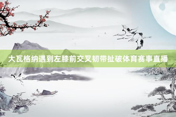 大瓦格纳遇到左膝前交叉韧带扯破体育赛事直播
