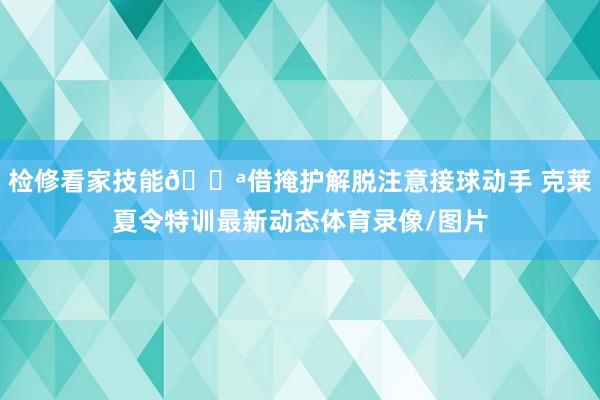 检修看家技能💪借掩护解脱注意接球动手 克莱夏令特训最新动态体育录像/图片