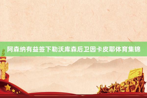 阿森纳有益签下勒沃库森后卫因卡皮耶体育集锦