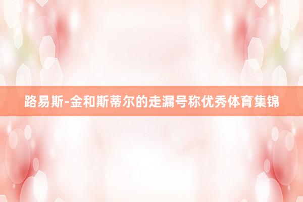 路易斯-金和斯蒂尔的走漏号称优秀体育集锦