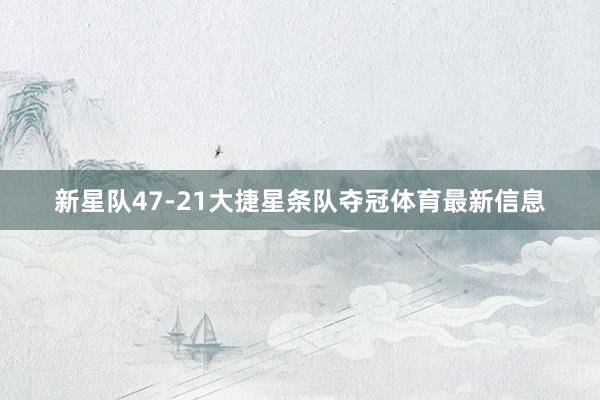 新星队47-21大捷星条队夺冠体育最新信息