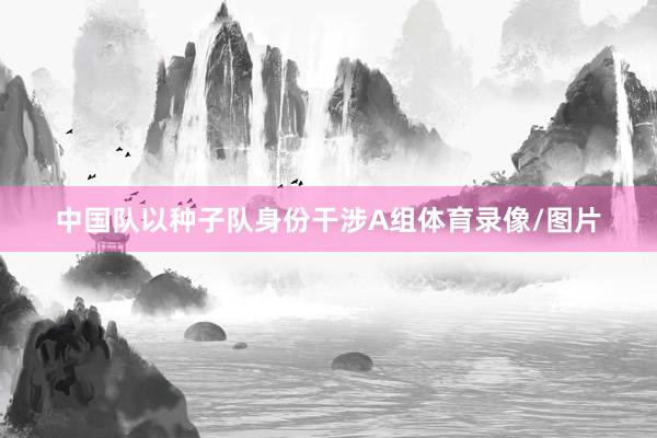 中国队以种子队身份干涉A组体育录像/图片